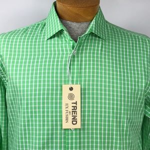 TREND FX Fusion Mens Sz L Modern Fit L/S Shirt NWT